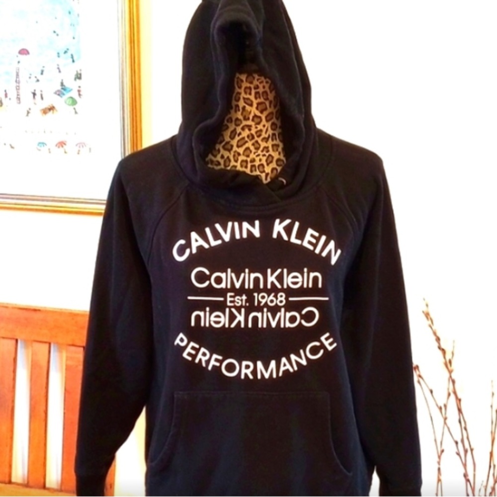 Calvin Klein Performance Ladies Hoodie Size:L Color:Black